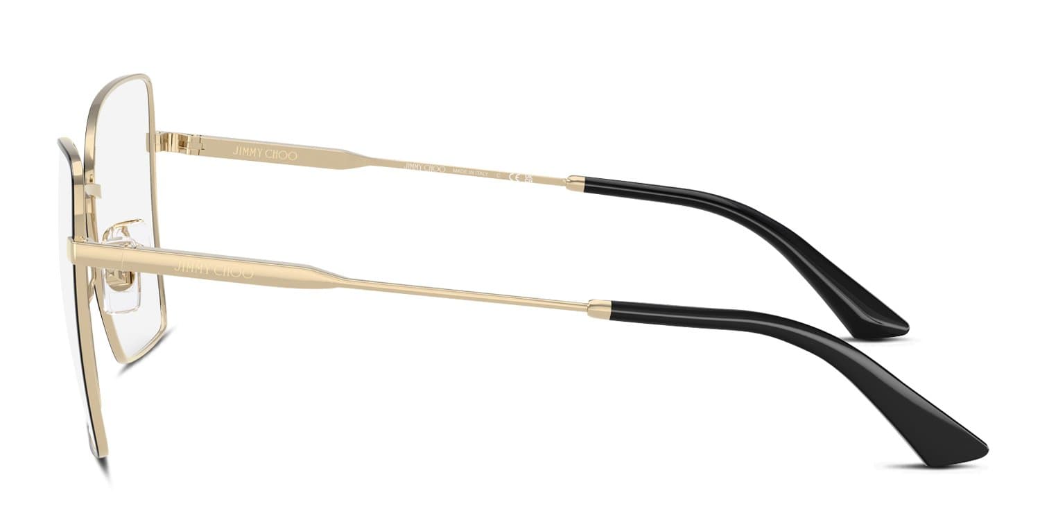 Jimmy Choo 0JC2007 3015 Eyeglasses Pale Gold 55mm Women 3