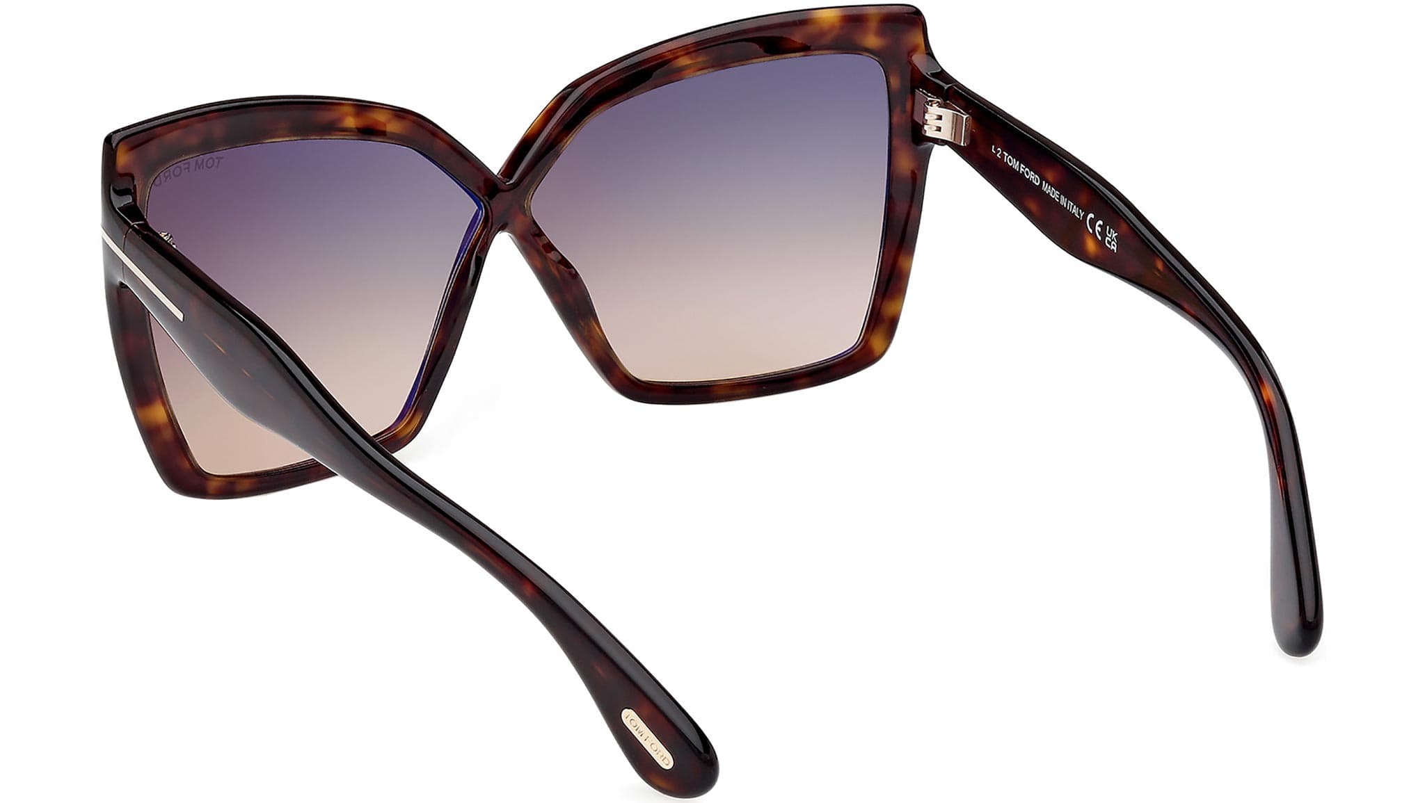 Tom Ford FT1195 52B Sunglasses Dark Havana 63mm Women 4