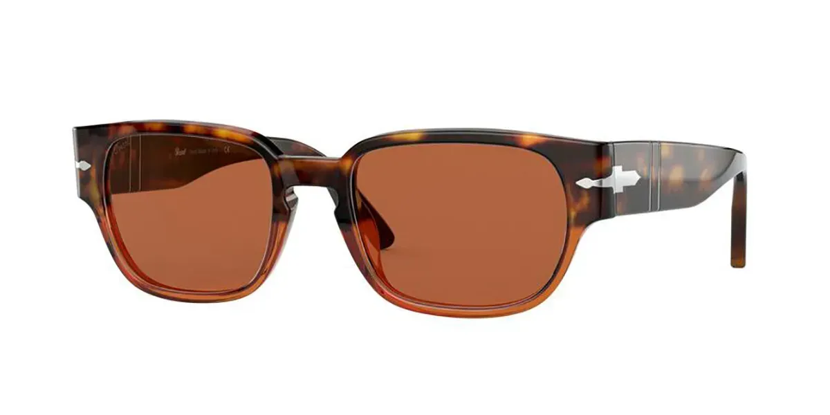 Persol PO3245S Sunglasses Havana/bordeaux/ 52mm Men