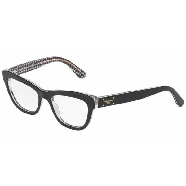 Dolce&Gabbana DG3253 3080 Eyeglasses Black 51mm Women