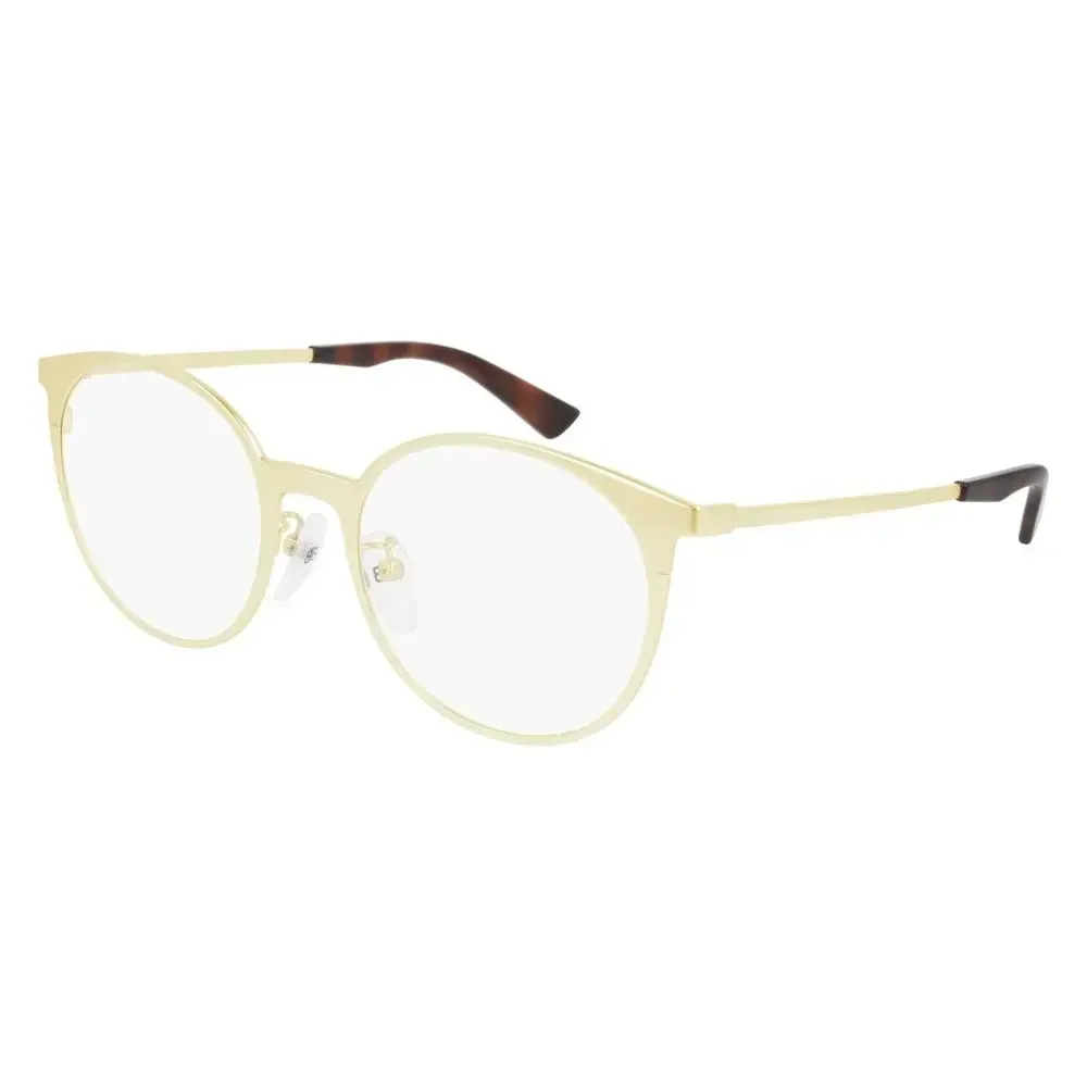 Balenciaga BB0084O 002 Eyeglasses Gold 52mm Women