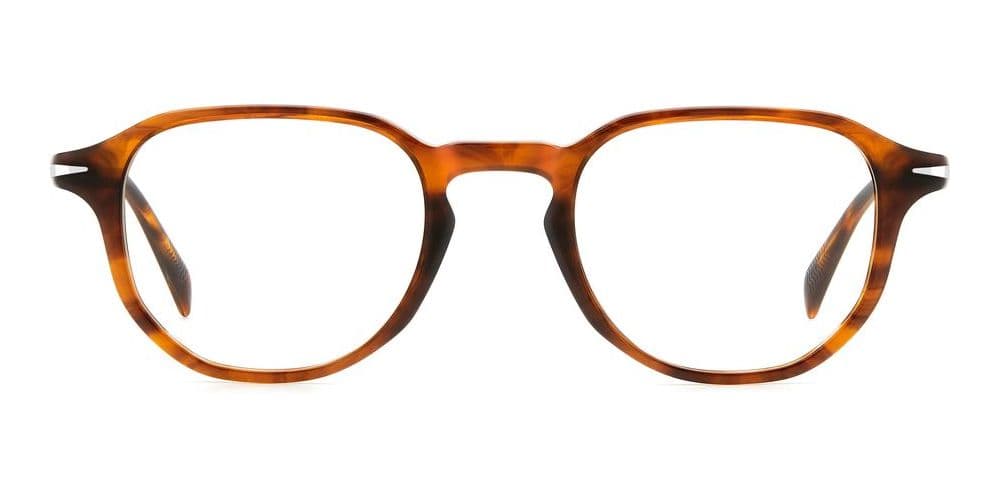 David Beckham DB 1140 0EX4 Eyeglasses Brown Horn 47mm Men 2