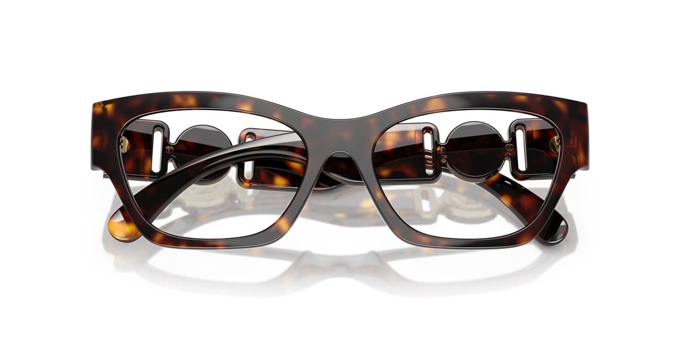 Versace 0VE3367U 108 Eyeglasses Havana 52mm Women 5