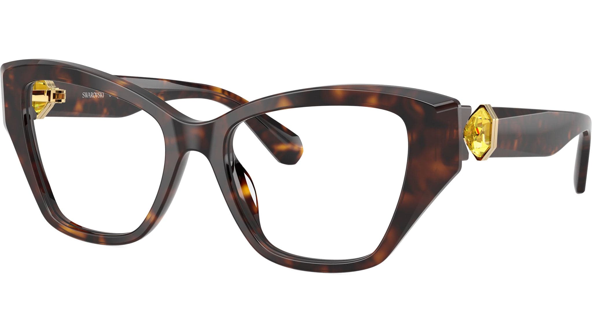 Swarovski 0SK2050 1002 Eyeglasses Havana 52mm Women