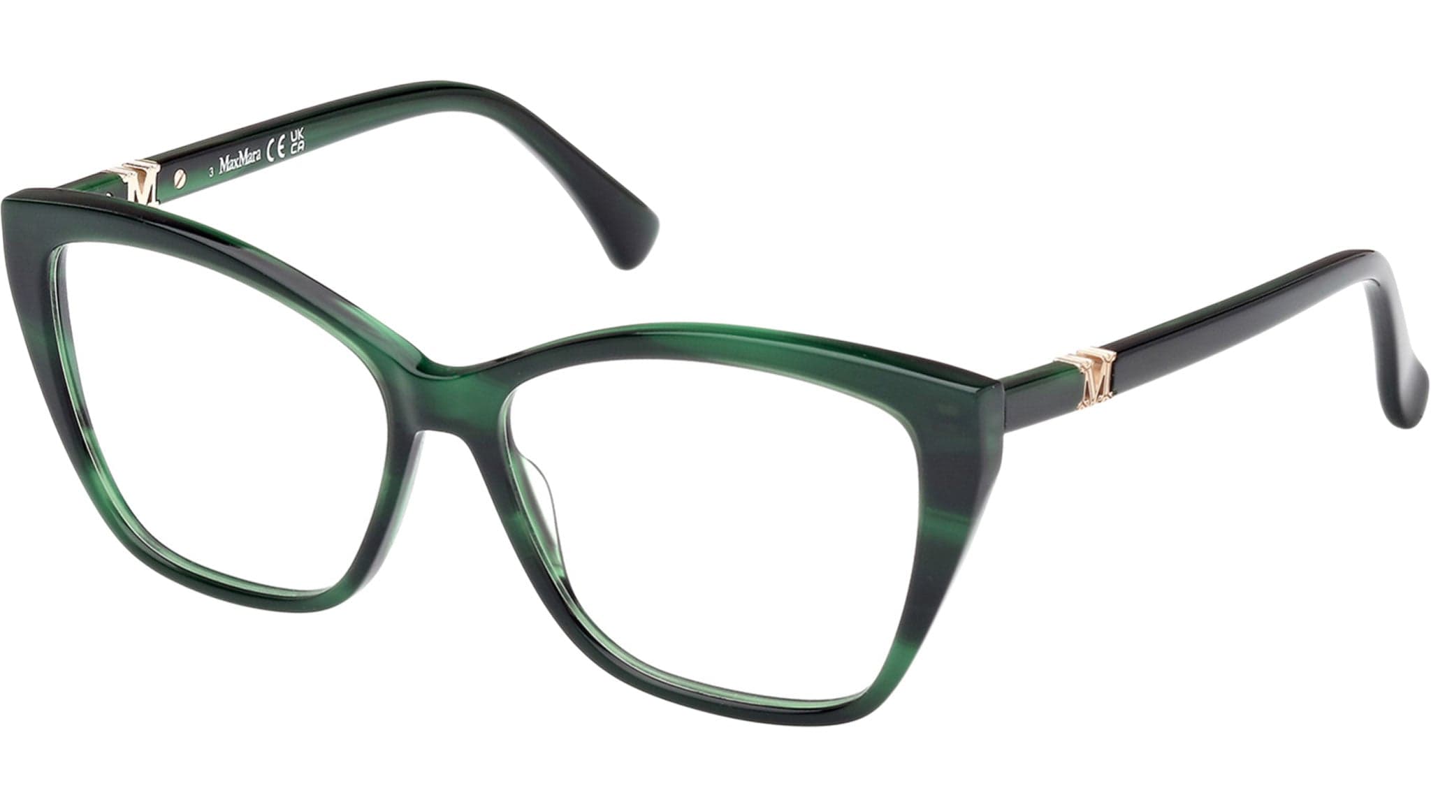 Max Mara MM5036 098 Eyeglasses Dark Green 54mm