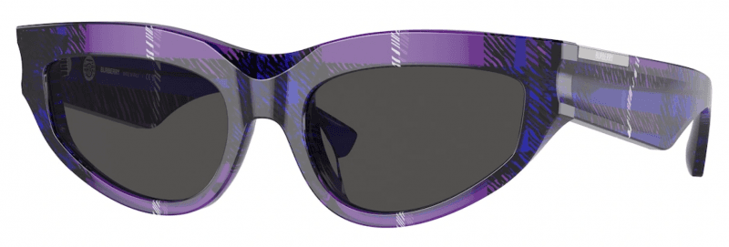 Burberry 0BE4425U 411387 Sunglasses Check Violet 55mm Men