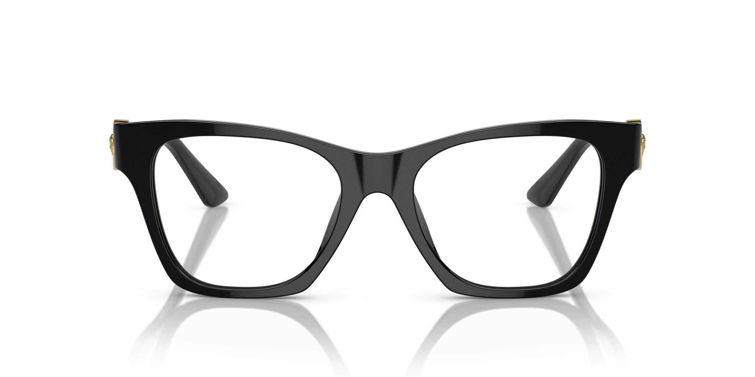 Versace 0VE3341U GB1 Eyeglasses Black 52mm Women 2