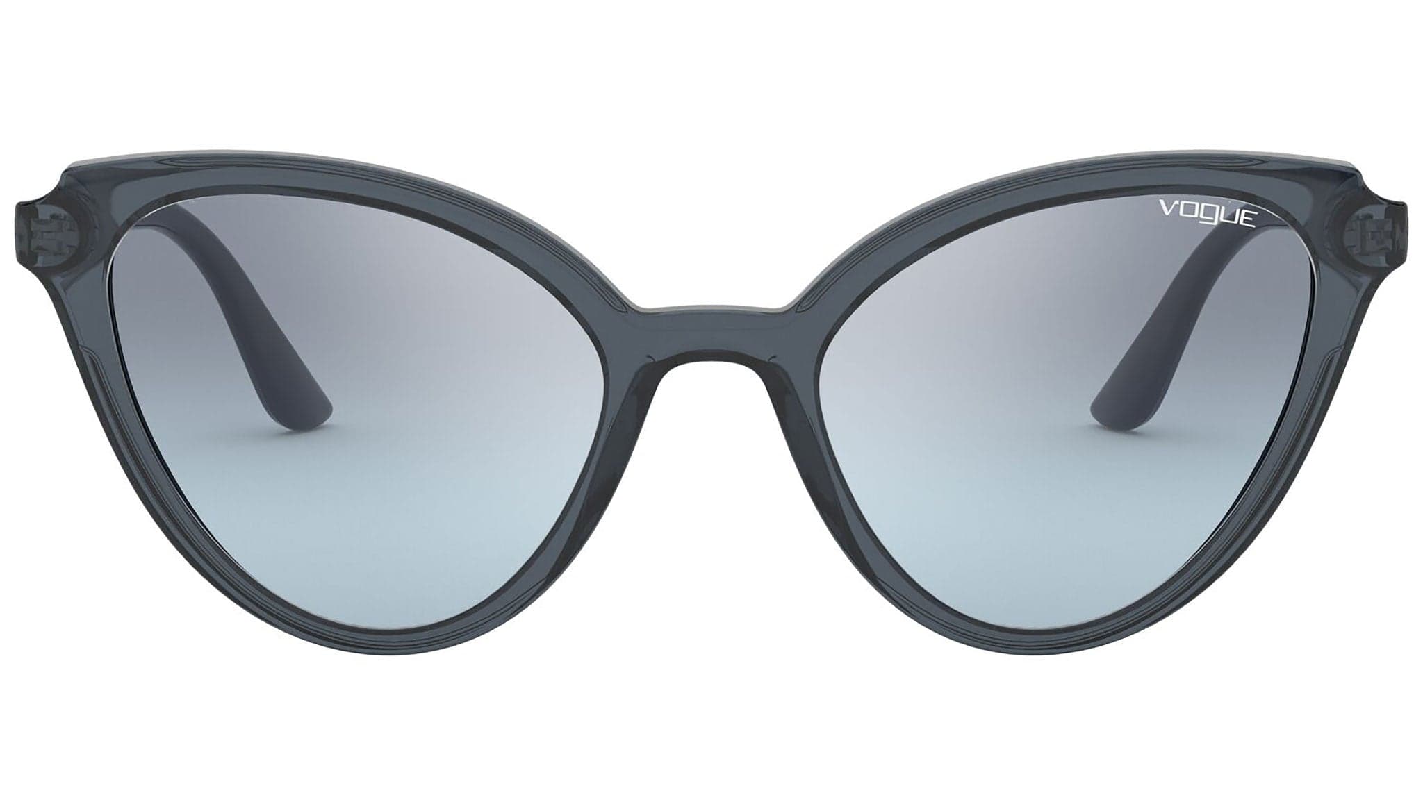 Vogue 0VO5294S 27647C Sunglasses Top Transparent Blue 55mm Women 2