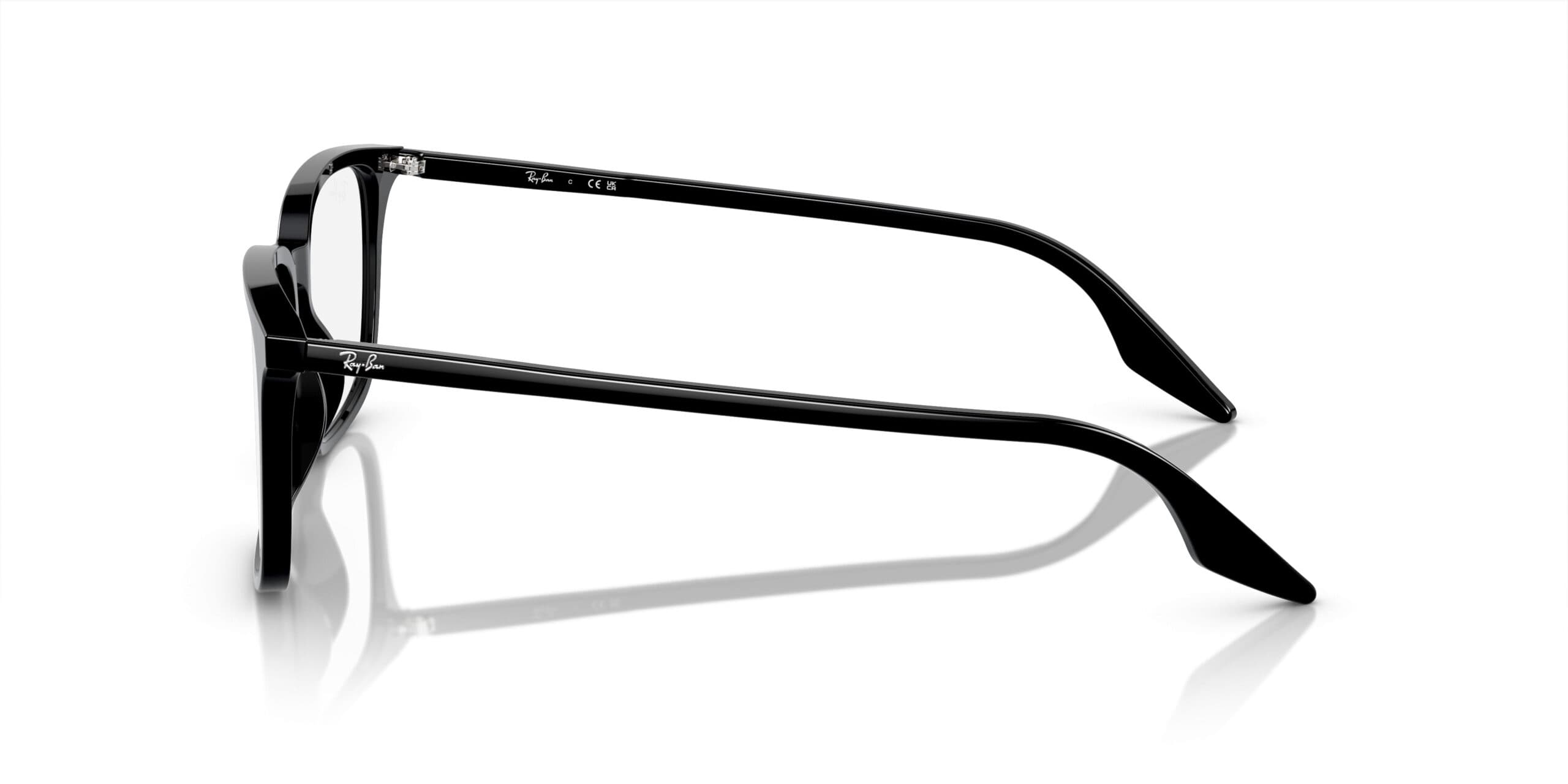 Ray-Ban RB5421 2000 RX5421 Eyeglasses Black 55mm Women 2