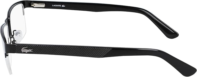 Lacoste L2237 002 Eyeglasses Matte Black 55mm Men 3