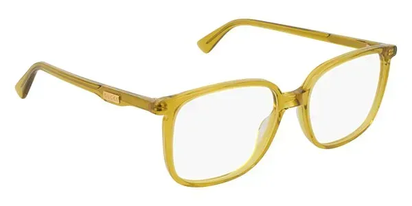 Gucci GG0260O 006 Eyeglasses Yellow 53mm Women