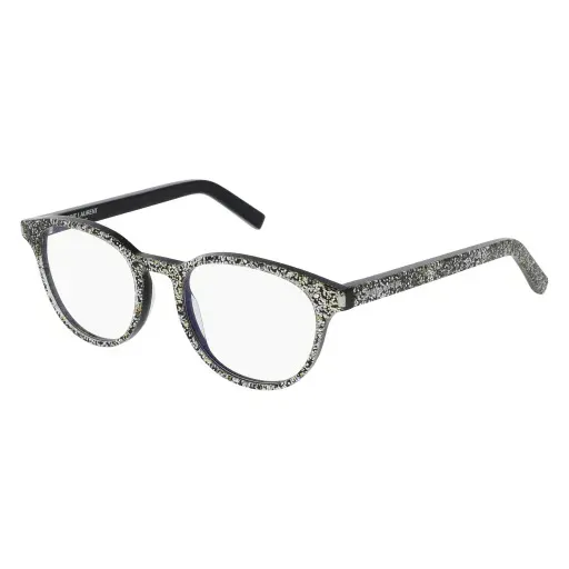 Saint Laurent CLASSIC10 011 Eyeglasses Silver 50mm Unisex