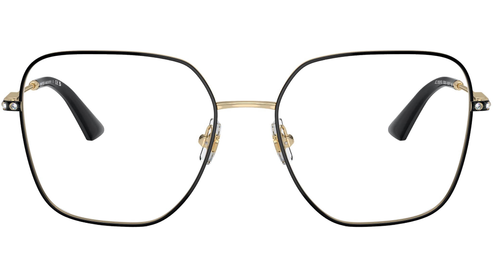 Jimmy Choo 0JC2001B 3010 Eyeglasses Pale Gold 55mm Women 2