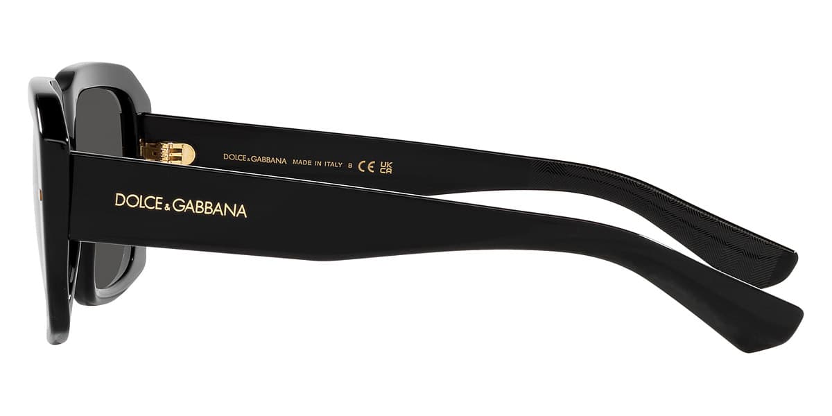 Dolce & Gabbana DG4430F 50187 Sunglasses Black 54mm Unisex 3