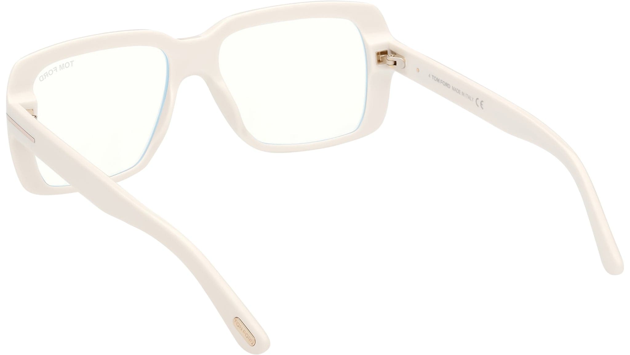 Tom Ford FT5822-B 025 Eyeglasses Ivory 54mm Unisex 4