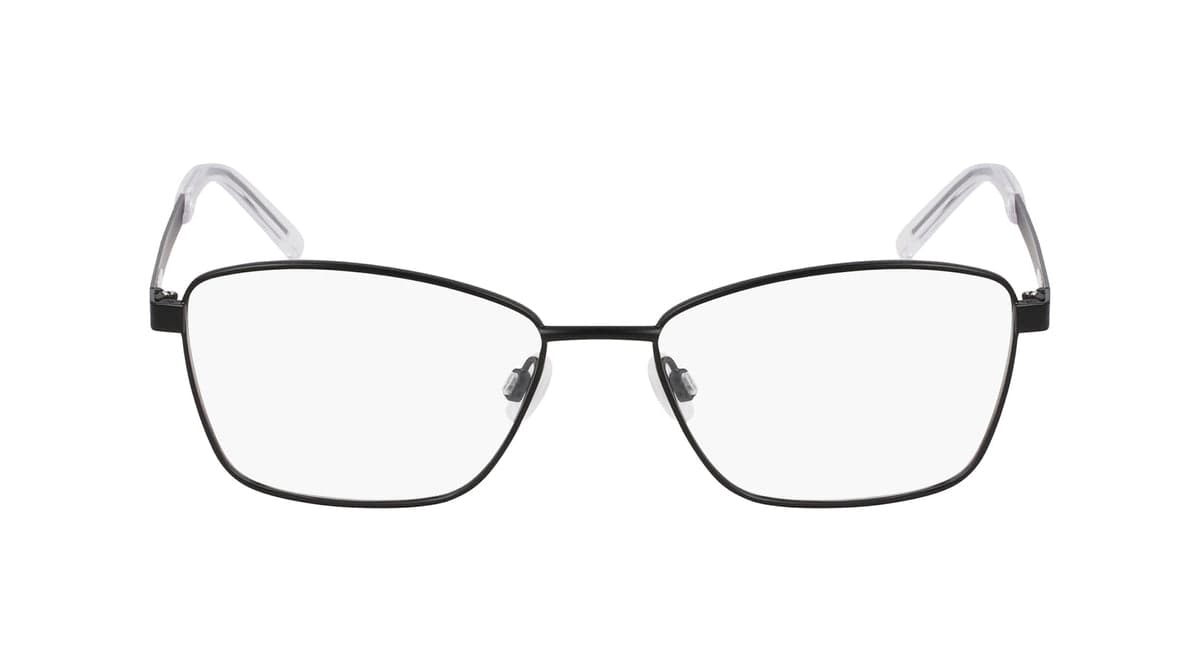 DKNY DK1035 001 Eyeglasses Satin Black 53mm Women 2
