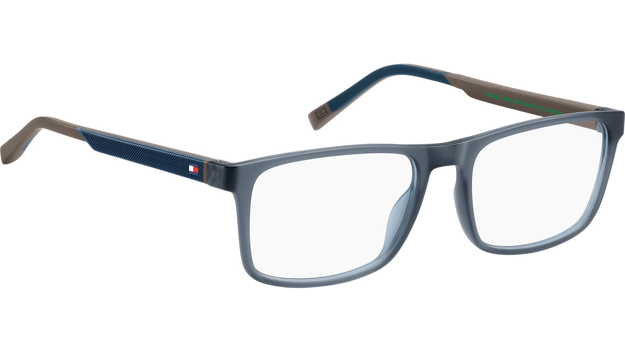 Tommy Hilfiger TH 2148 0S9W 00 Eyeglasses Blue Brown 55mm 3