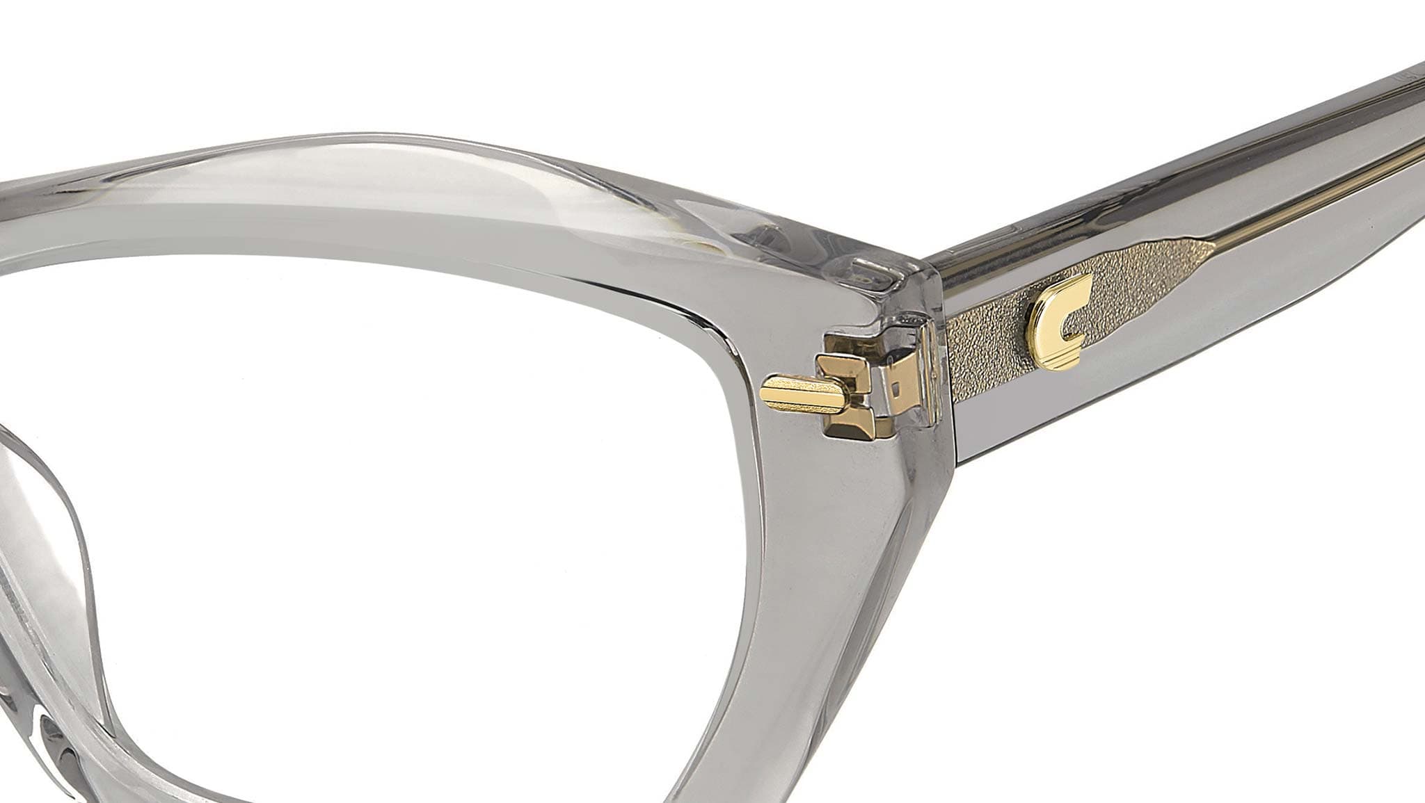 Carrera CARRERA 3053 0KB7 00 Eyeglasses Transparent Grey 53mm Women 4