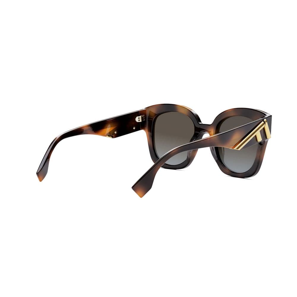 Fendi FE40098I 53B Sunglasses Blonde Havana 63mm Women 6