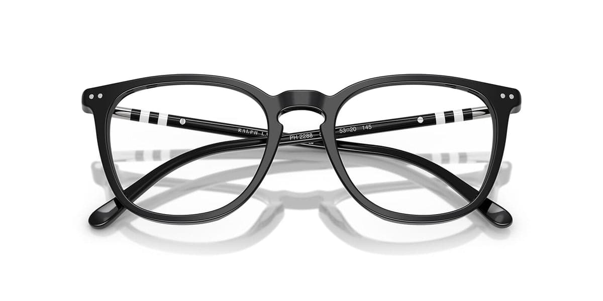 Polo Ralph Lauren 0PH2288 5001 Sunglasses Shiny Black 53mm Men 5