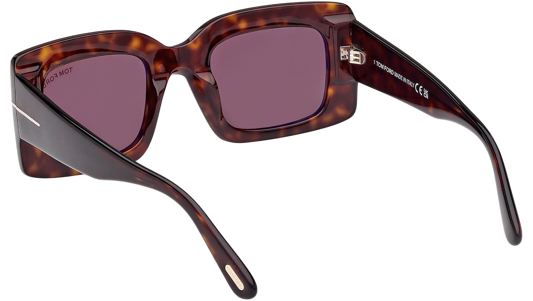 Tom Ford FT1188 52E Sunglasses Dark Havana 50mm Women 4