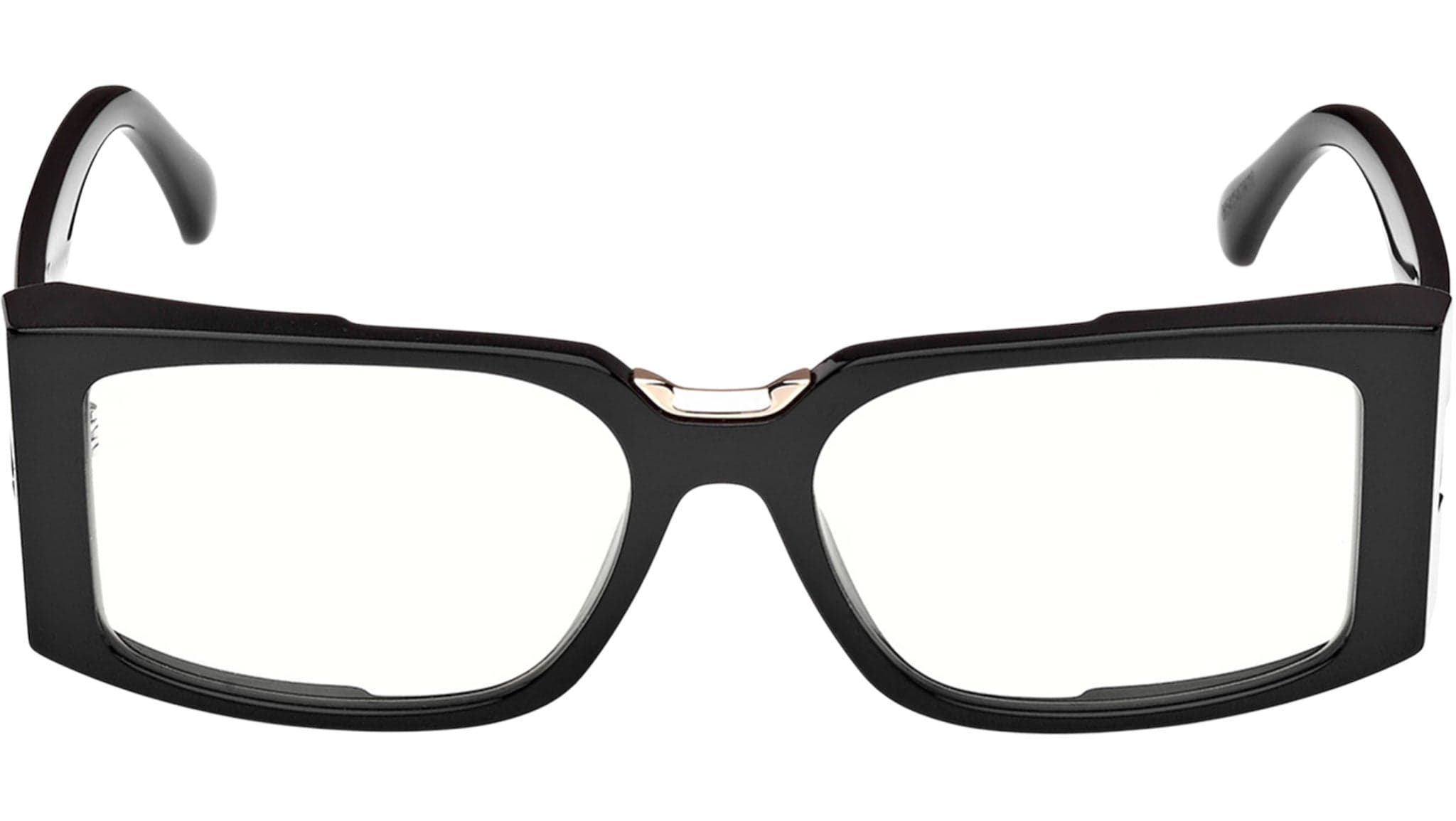 Max Mara MM5157-B 001 Eyeglasses Shiny Black 54mm 2