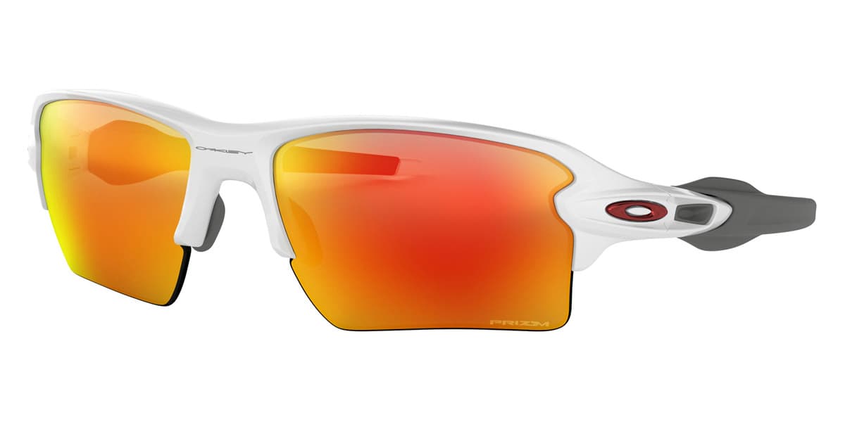 Oakley Flak 2.0 XL OO9188 9359 Sunglasses White 59mm Men