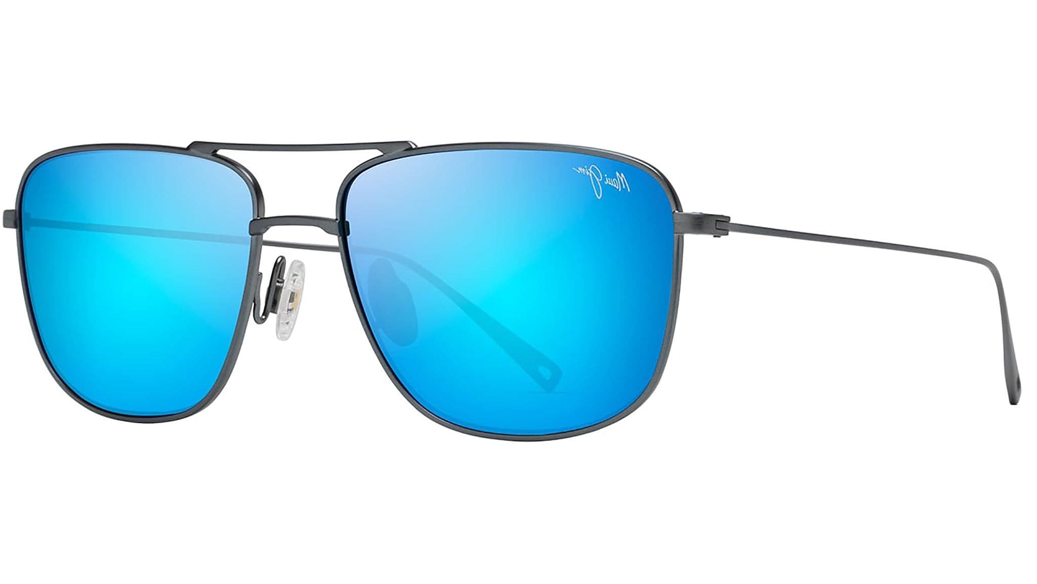 Maui Jim Mikioi MJ0887S 002 Sunglasses Dove Grey 54mm Men