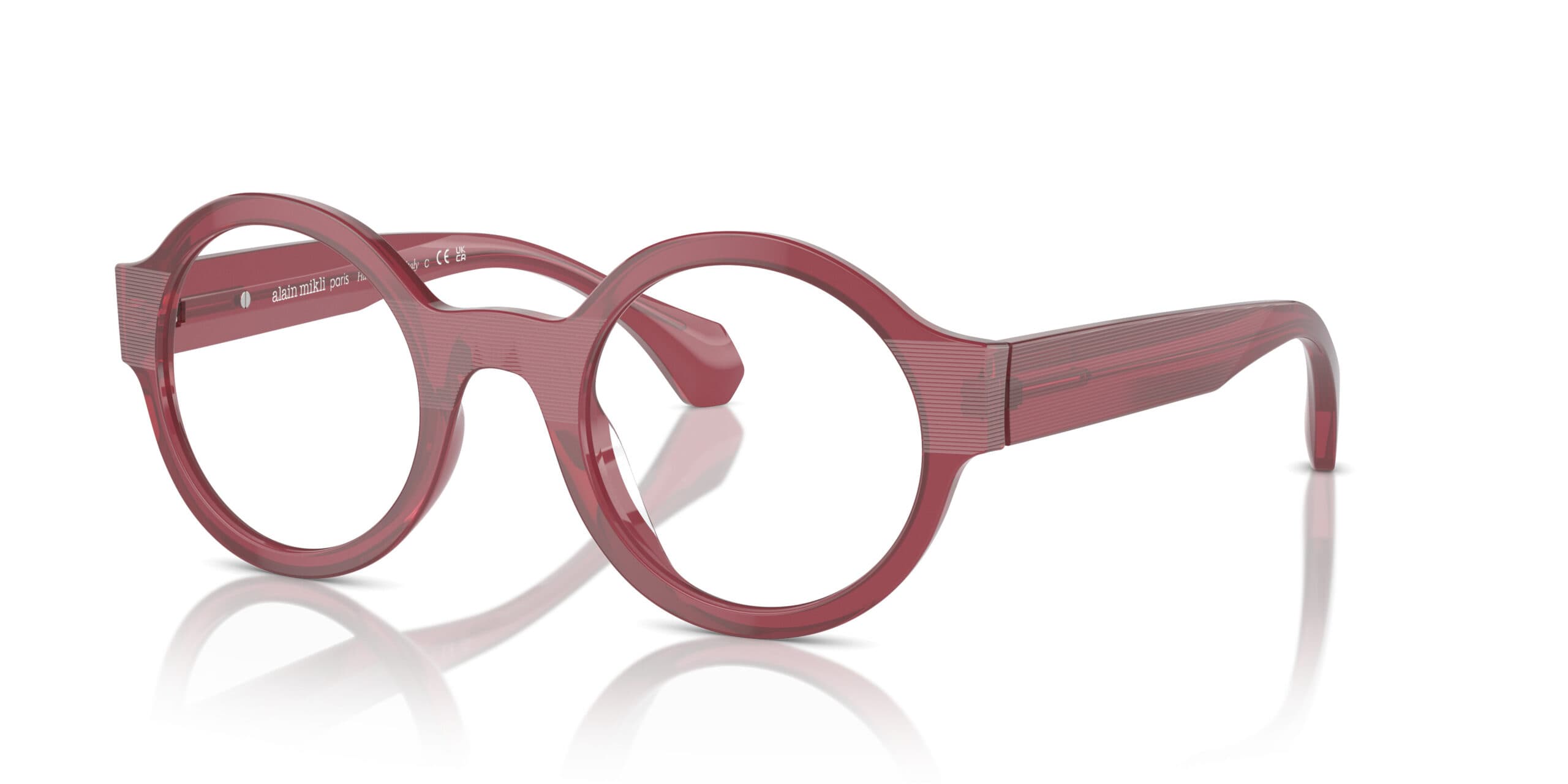 Alain Mikli A03509 004 Eyeglasses Red 48mm Unisex