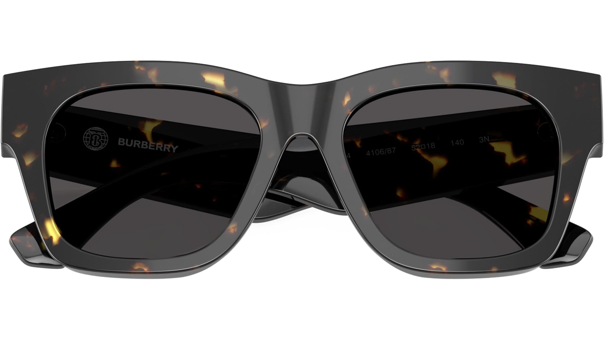 Burberry 0BE4424 410687 Sunglasses Yellow Havana 52mm 5