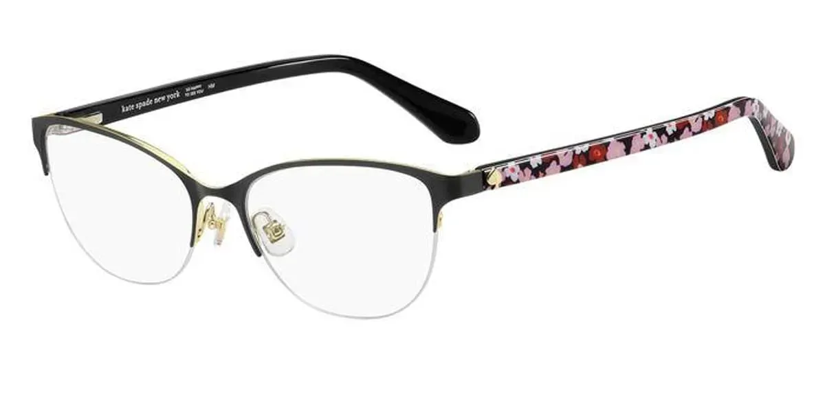Kate Spade Adalina 0I46 Eyeglasses Black/gold 51mm Women