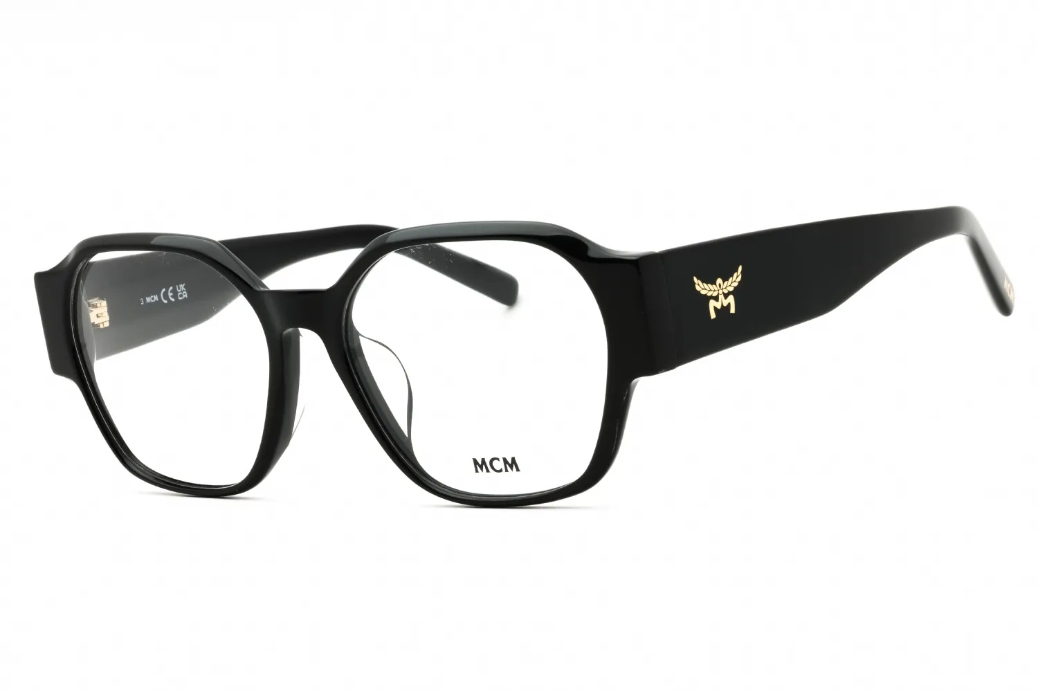 MCM MW5008-D 001 Eyeglasses Shiny Black 54mm Women