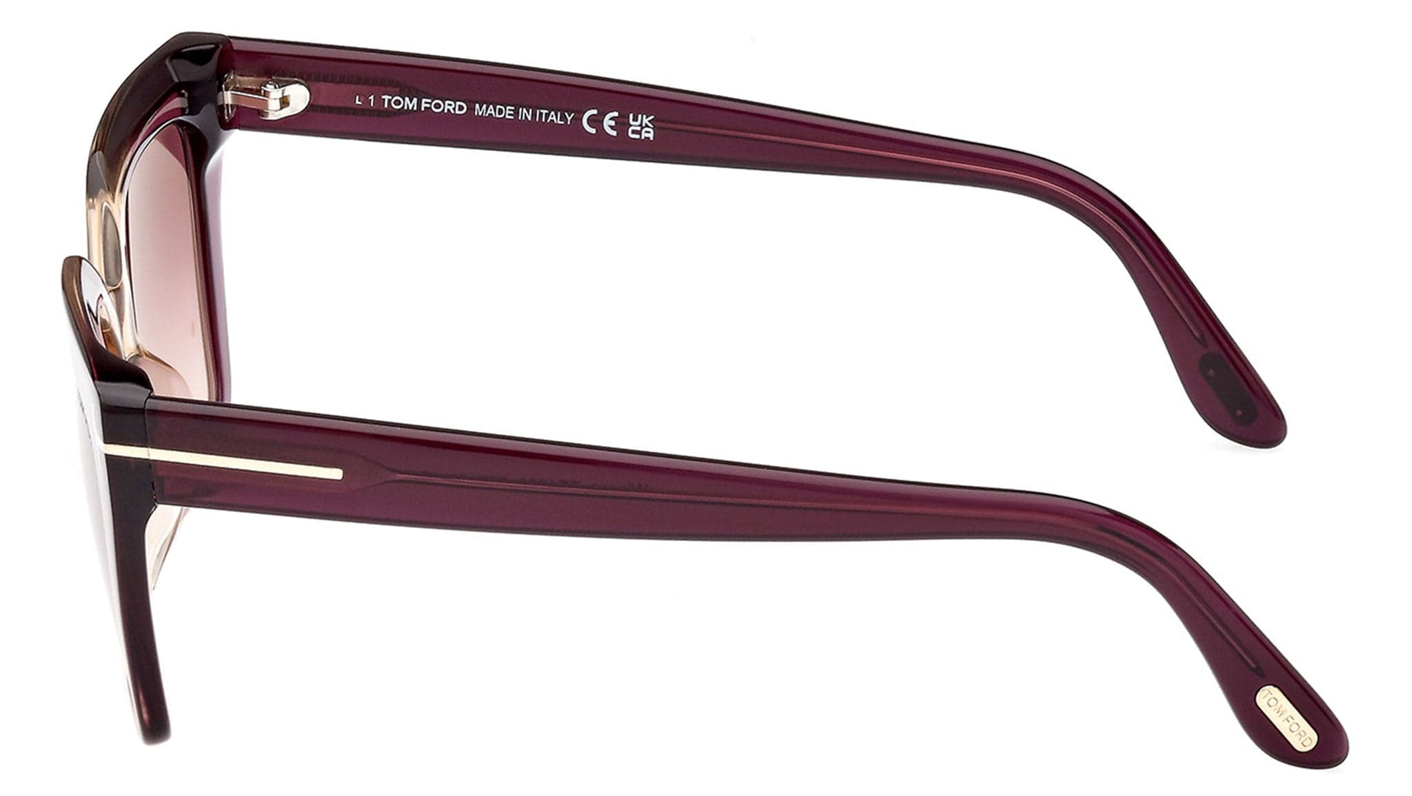 Tom Ford FT1030 83Z Sunglasses Violet 53mm 3