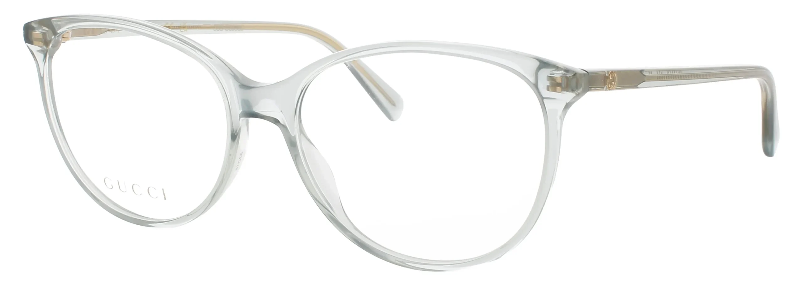 Gucci GG0550O 018 Eyeglasses Grey 53mm Women