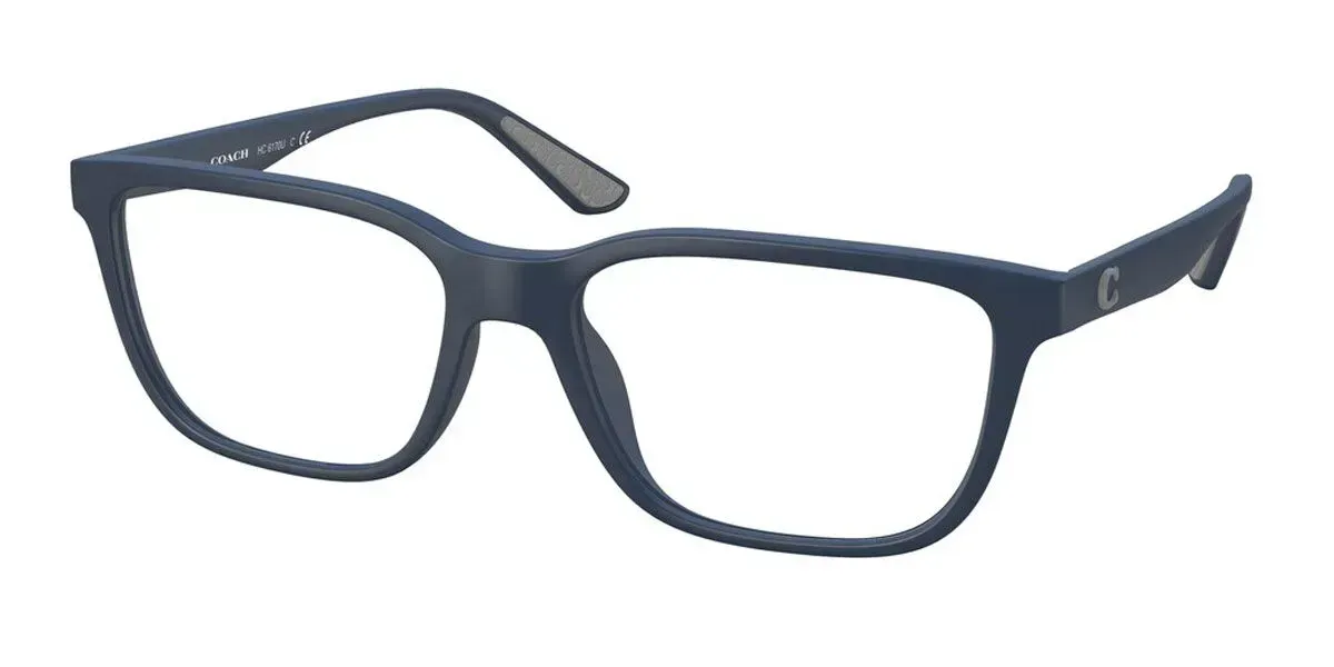 Coach HC6170U 5674 Eyeglasses Matte Navy 56mm Men