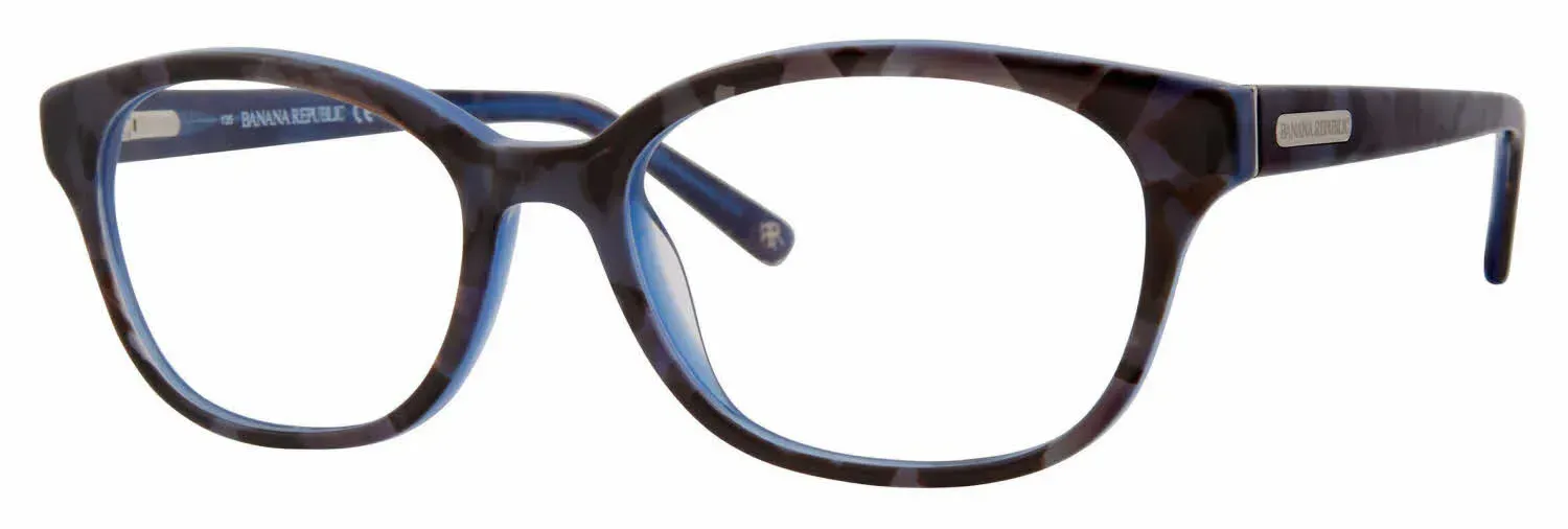 Banana Republic Kyna JBW Eyeglasses Blue Havana 53mm Women