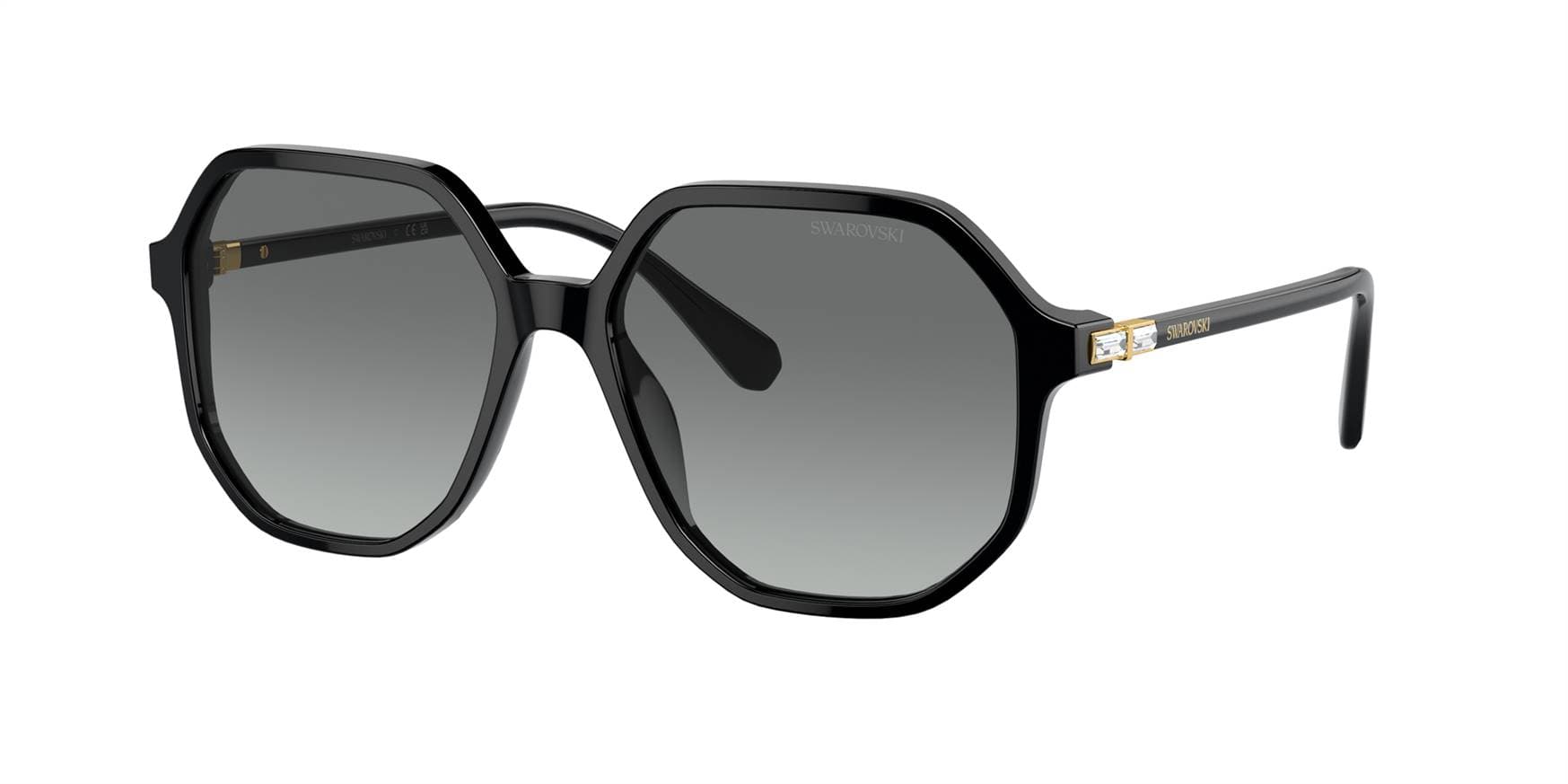 Swarovski SK6003 100111 Sunglasses Black 57mm Women