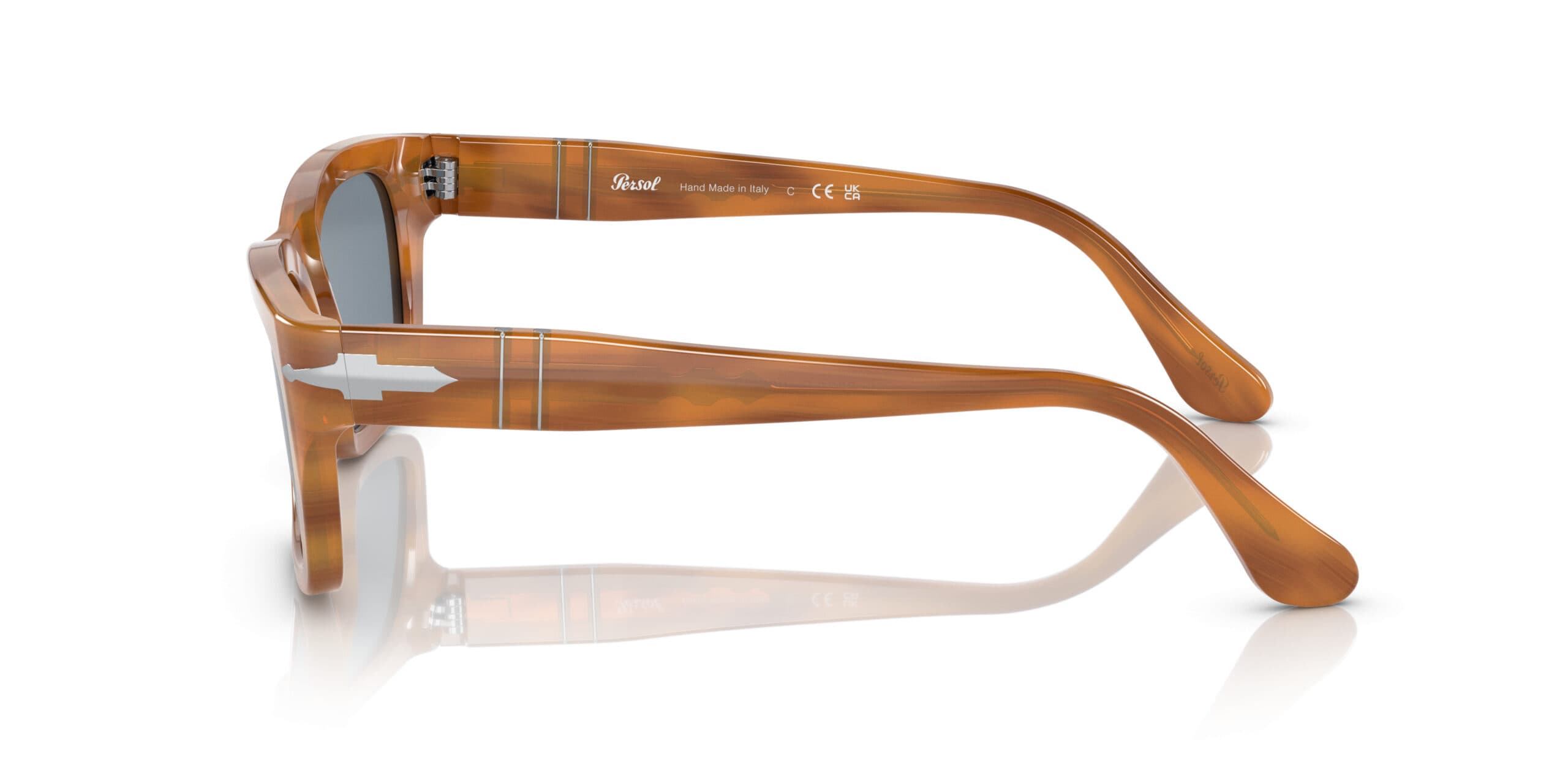 Persol 3301-S 960/56 Sunglasses Brown 145mm Men 3