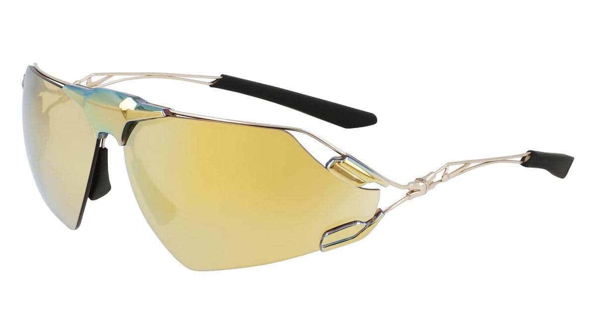 Nike NIKE ZEUS EDGE EV24030 700 Sunglasses Gold 76mm
