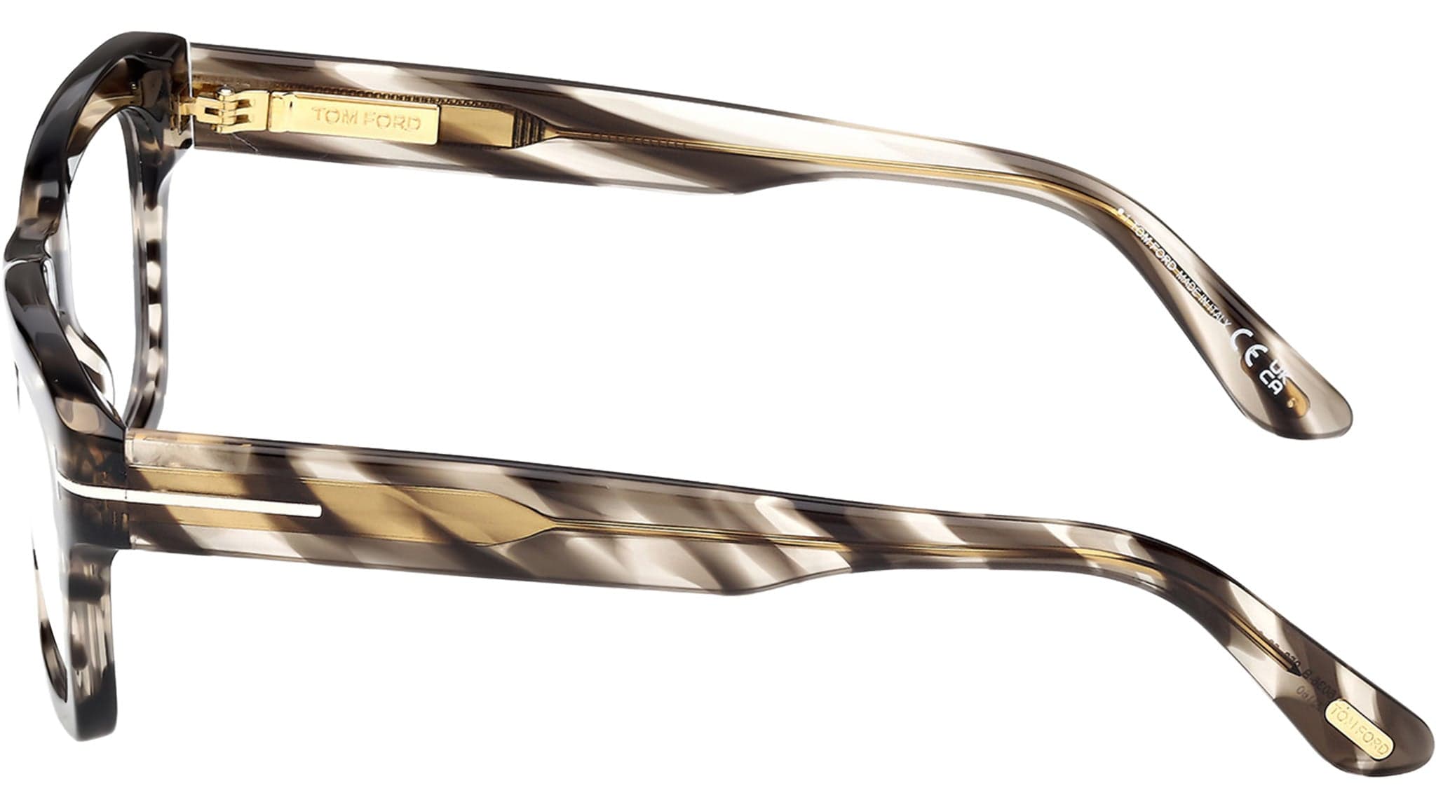 Tom Ford FT6036-B 056 Eyeglasses Havana 52mm Unisex 3