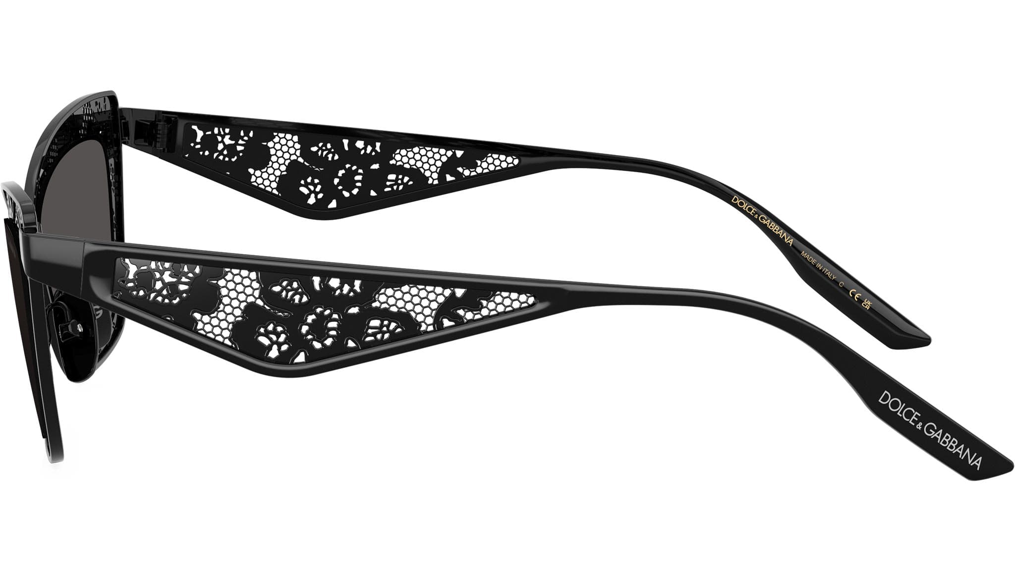 Dolce & Gabbana DG2311 0187 Sunglasses Black 51mm Women 3
