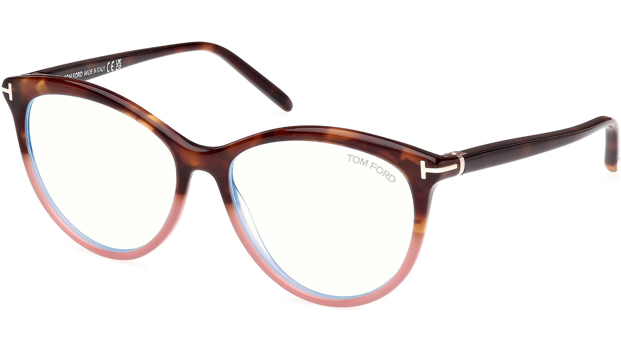 Tom Ford FT5990-B 056 Eyeglasses Havana 55mm Women