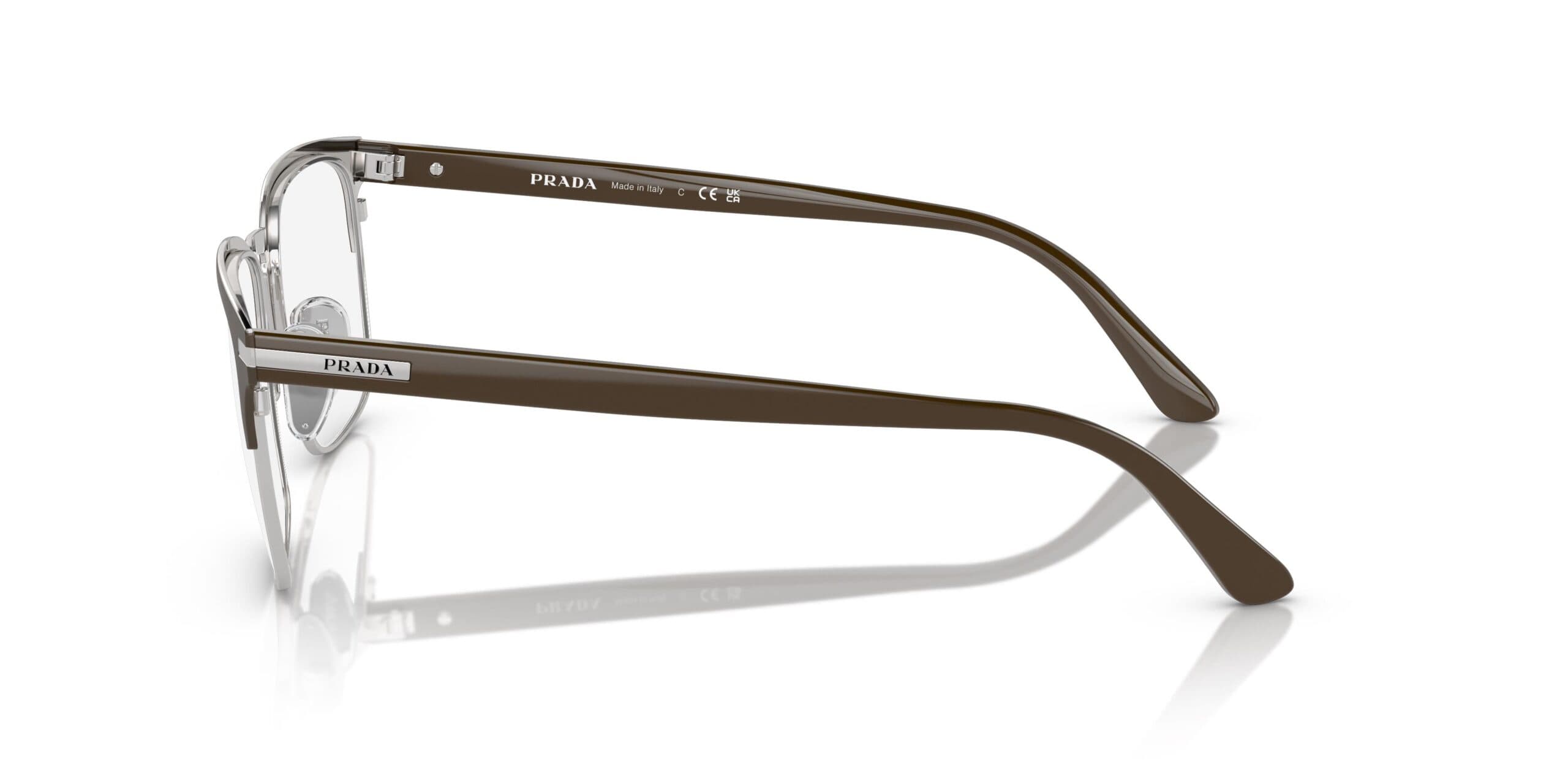 Prada VPR58Z 17I-1O1 PR 58ZV Eyeglasses Multicolor 55mm Unisex 4