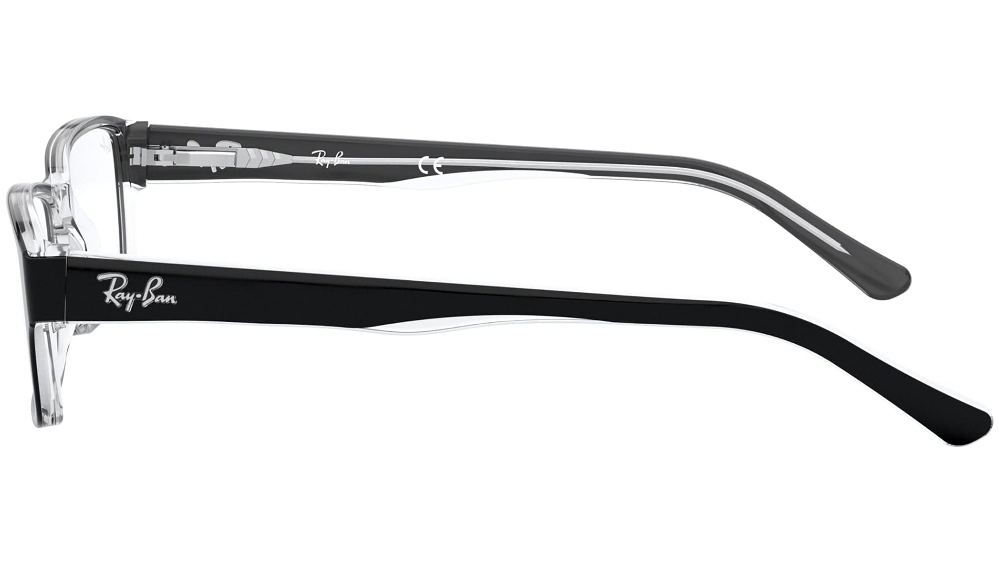 Ray-Ban RB5169 2034 RX5169 Eyeglasses Black 52mm Unisex 4