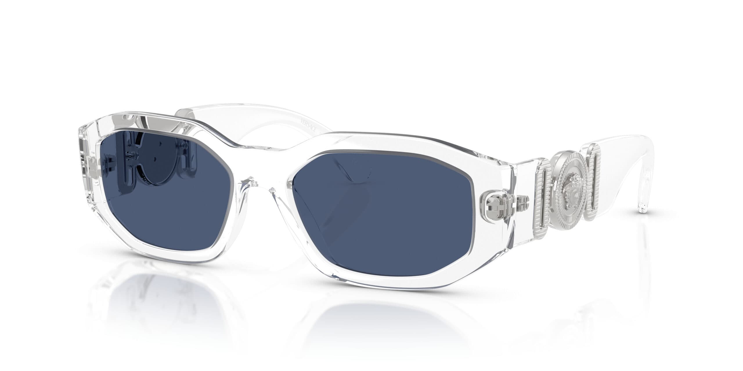 Versace 0VE4361 148-80 Sunglasses Crystal 53mm Women