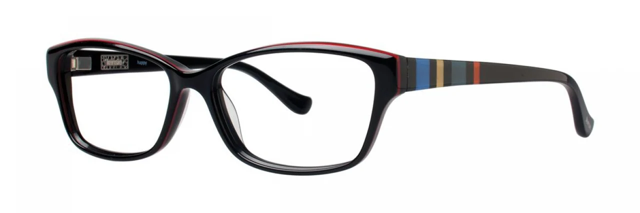 Kensie Happy Eyeglasses Black 50mm Women