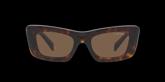 Prada 0PR 13ZS 2AU06B Sunglasses Tortoise 50mm Women 2