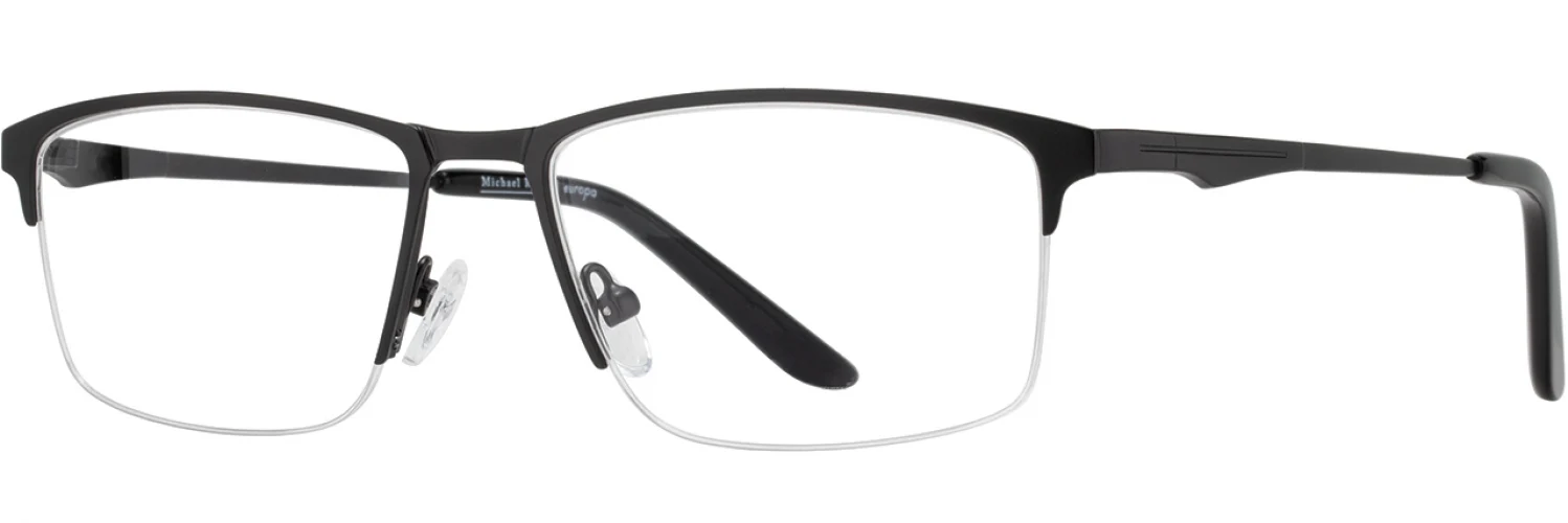 Michael Ryen MRM-108 C1 Eyeglasses Black 54mm Men