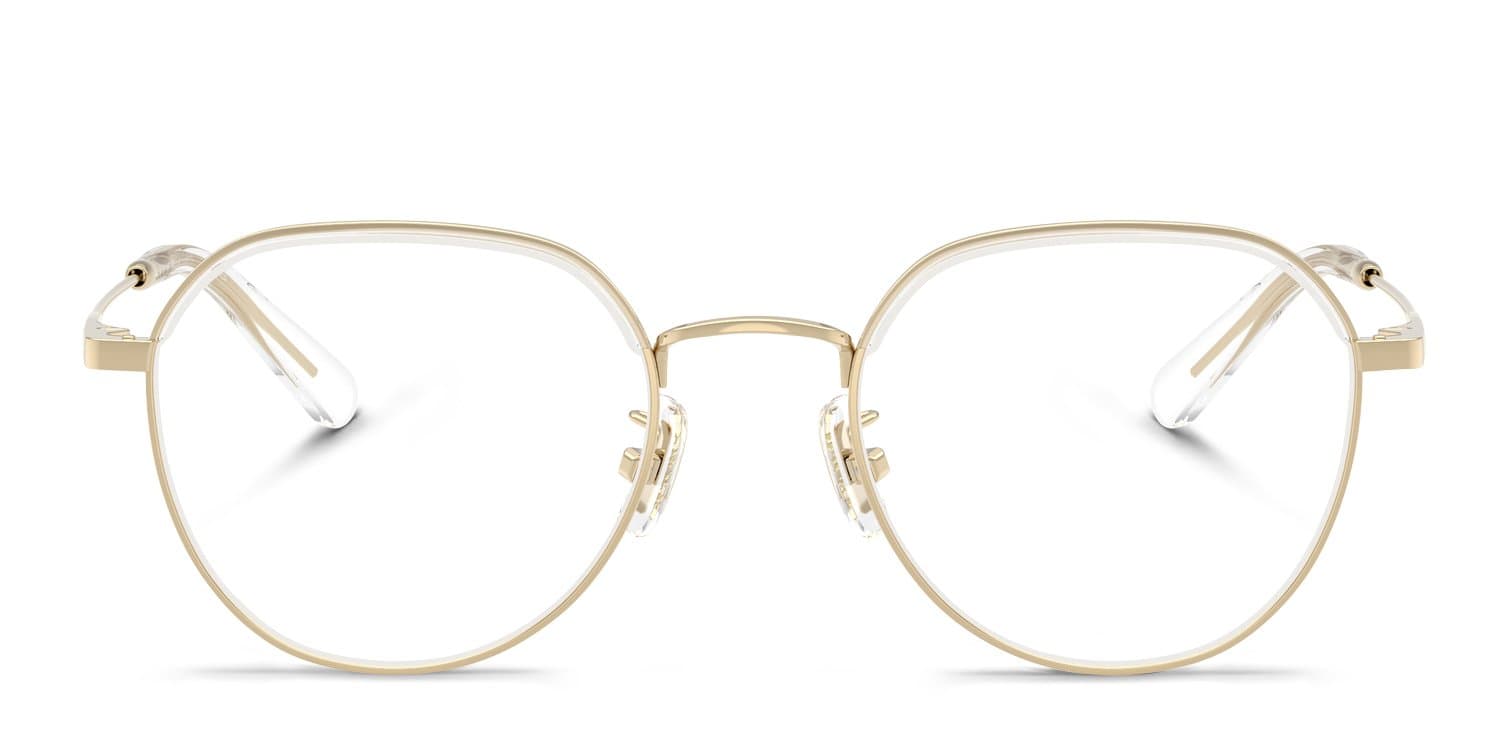 Coach 0HC5188TD 9464 Eyeglasses Shiny Light Gold 51mm Women 2