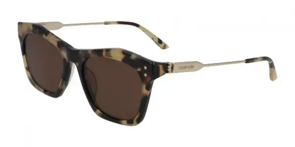 Calvin Klein CK20700S 244 Sunglasses Khaki Tortoise 53mm Men